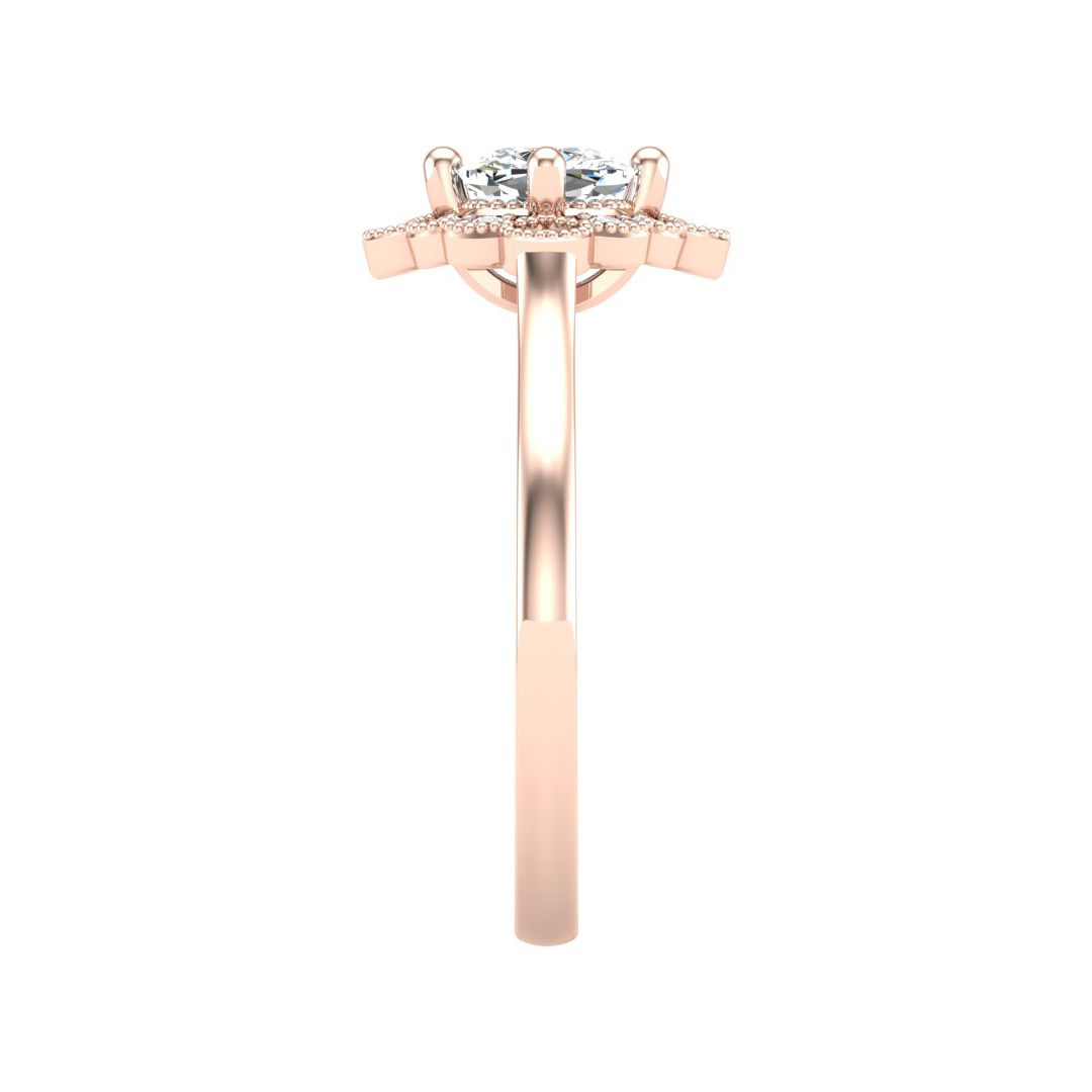 Brinley Halo Engagement Ring